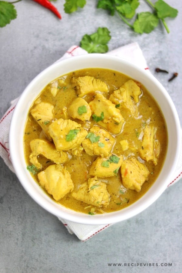 Chicken curry instant pot