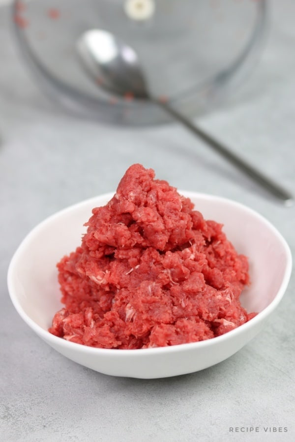 ground meat. lean mince