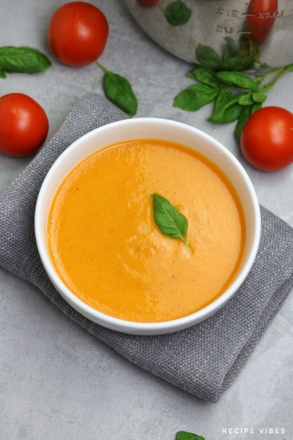 Instant pot tomato soup
