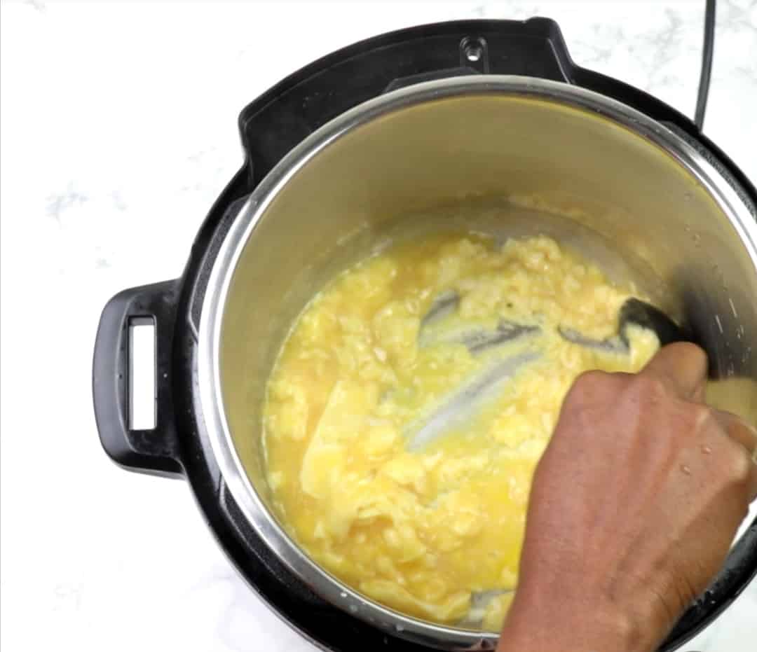 Instant Pot Scrambled eggs Recipe Vibes
