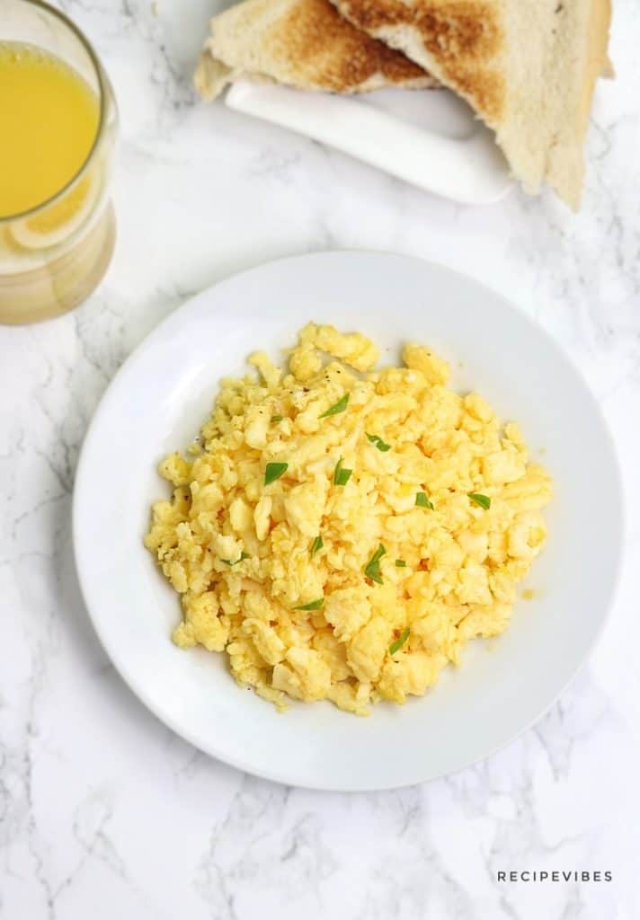 Instant pot scrambled eggs. easy and quick,