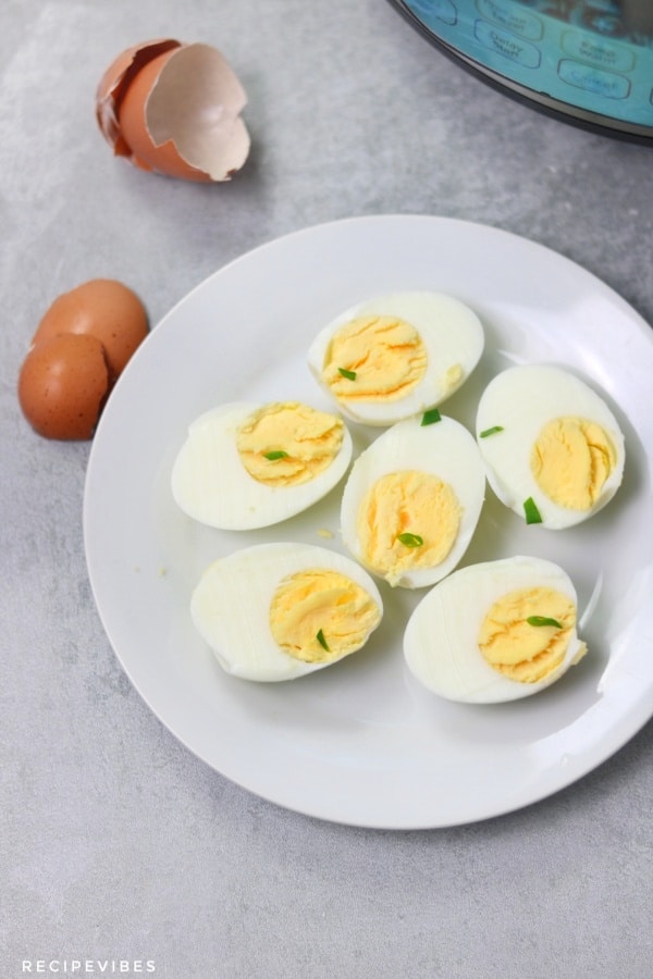 finished dish on white plate