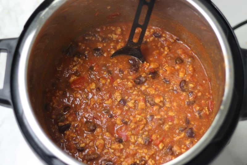 turkey chili in instant pot