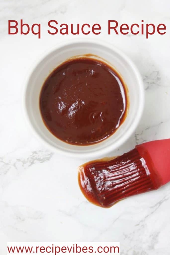 Homemade barbeque sauce