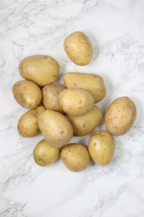 potatoes displayed.