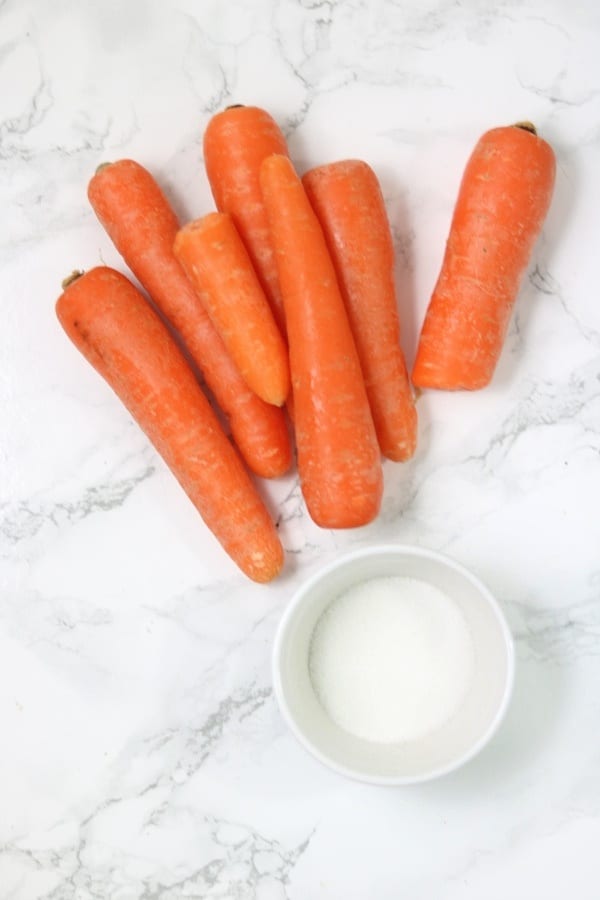 ingredients for carrot juice