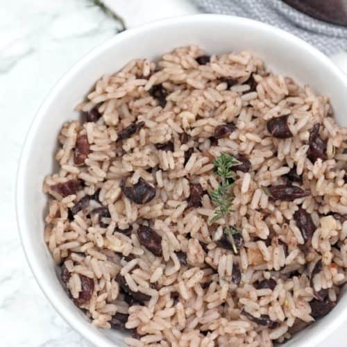 Jamaican Rice and Peas Recipe Caribbean Peas and Rice Recipe Vibes