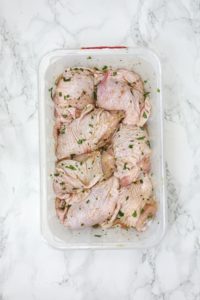 lime marinated chicken.