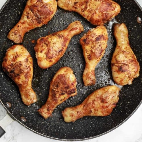 Pan Fried Chicken Drumsticks Recipe Vibes