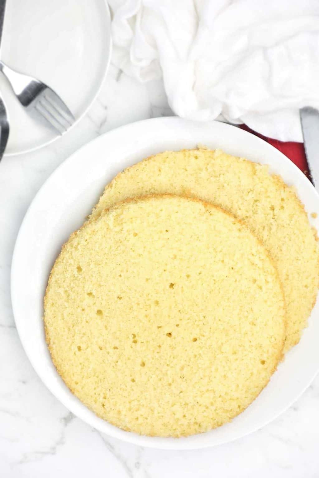 Simple Cake Recipe (Sponge Cake) Recipe Vibes