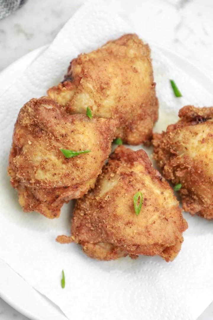 Deep Fried Chicken Thighs Recipe Recipe Vibes