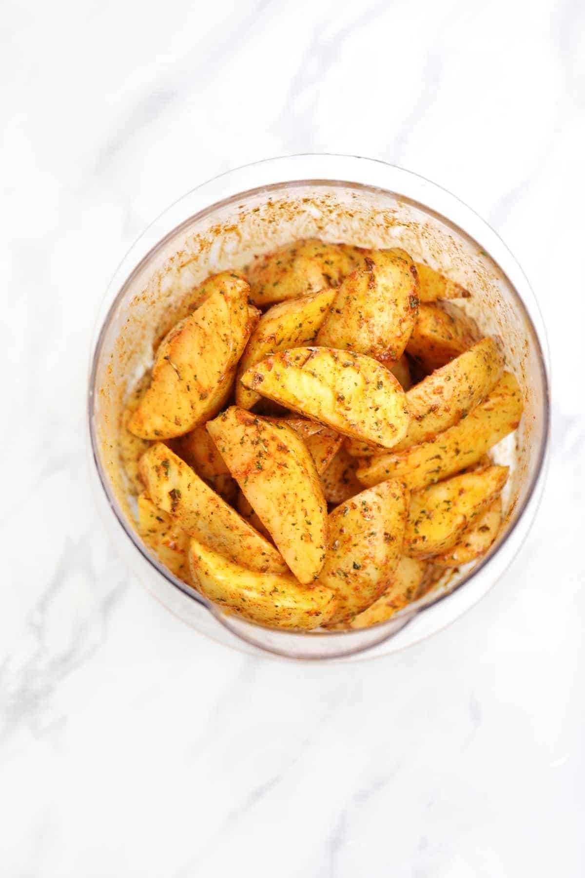 Air Fryer Potato Wedges Recipe Vibes
