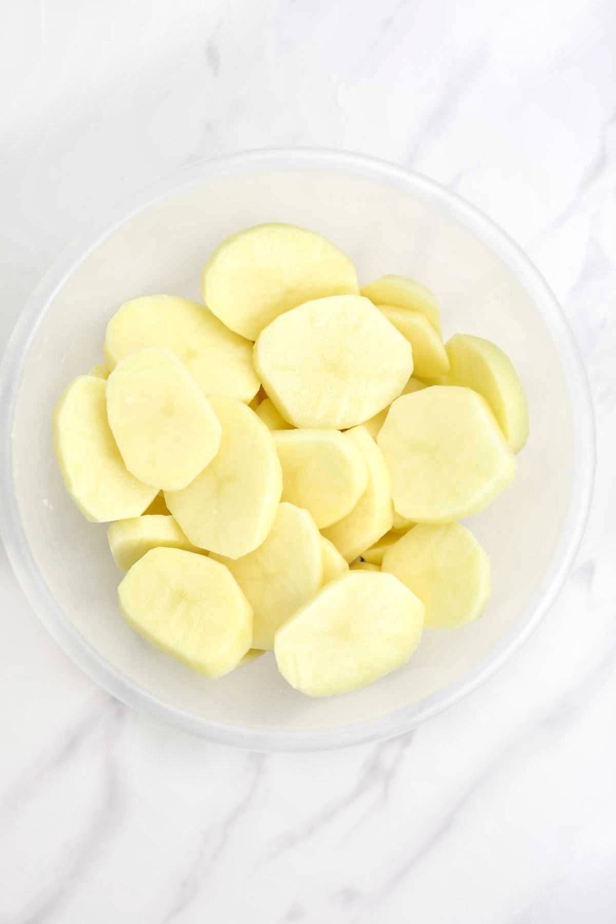 potatoes in a bowl.