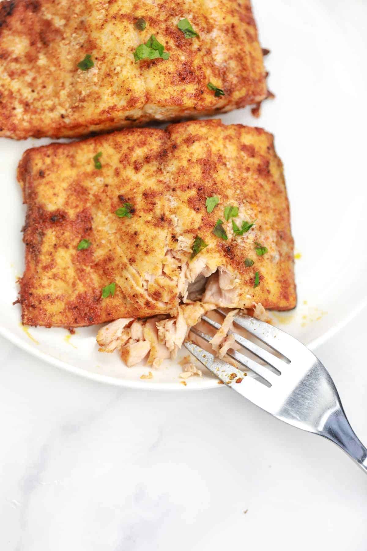 Air Fryer Salmon With Skin Salmon In Air Fryer Recipe Vibes