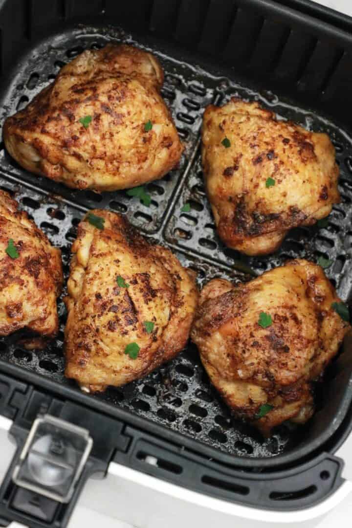 Air Fryer Bone In Chicken Thighs Recipe Vibes