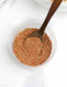 seasoning in a small bowl.