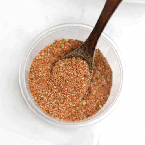 seasoning in a small bowl.