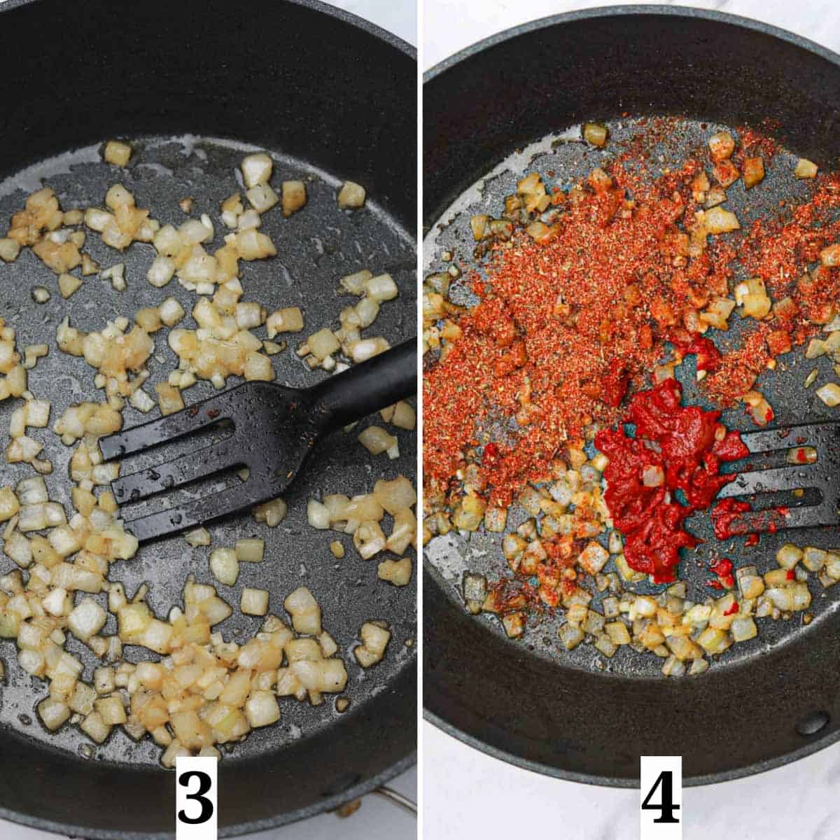 collage of step 3 and 4.