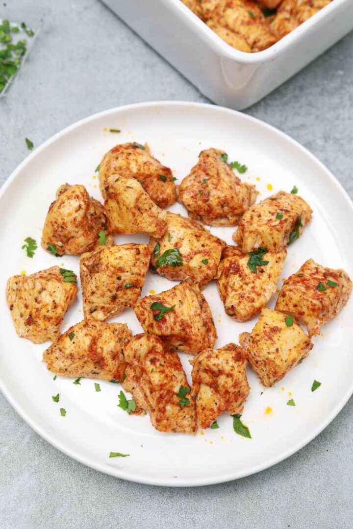 Oven Baked Chicken Bites - Recipe Vibes