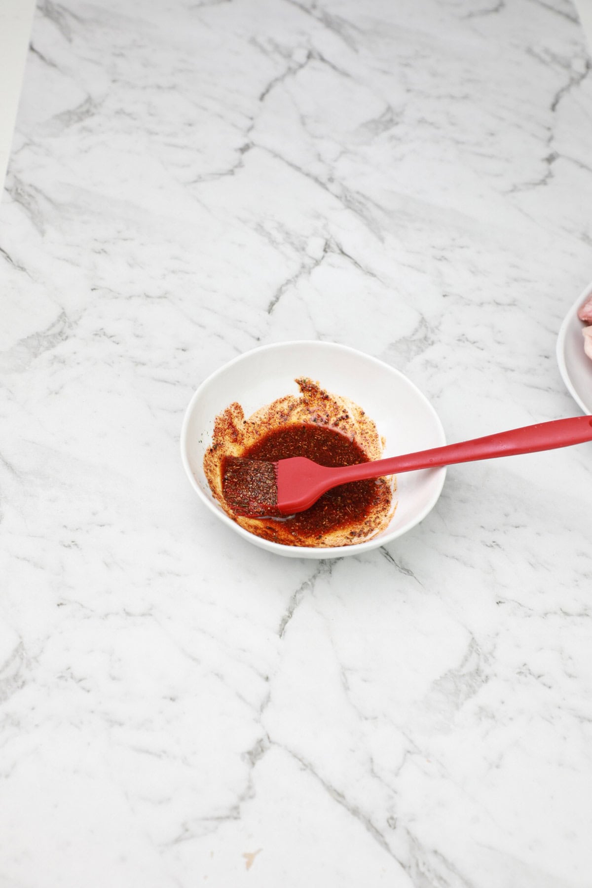 seasoning mixed in a small bowl.